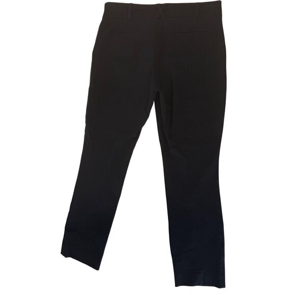 Anthropologie The Essential Slim Trousers Black Pants Sz 10 Chic Classy EUC - Picture 6 of 7